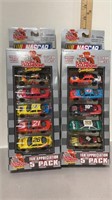 2 NASCAR Racing Champions 1:64 scale Die cast