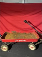 Sears and Roebuck kids metal wagon