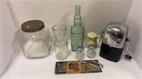 Counter Jar, Hall’s Autumn Leaf salt shaker & More