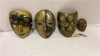 Brass Decorative Masks