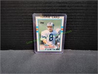 1989 Topps Traded Troy Aikman Rookie Card