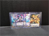 (5) Vanguard Battle Holo Trading Cards