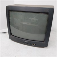 14" Sharp Tube TV with RCA Hookups - Works!