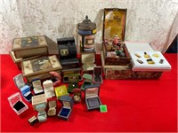 Jewelry Boxes,Vtg Perfumes bottles,Vtg collectible