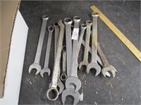 13 Wrenches 1 1/4" and smaller