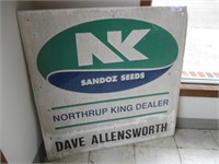 Northrup King Dealer Sign 31x31