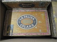box of cigar boxes