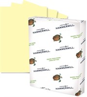 HAMMERMILL PAPER- CANARY- 500 SHEETS