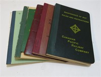 Canadian Pacific Railway Lot 6 Manuals Booklets