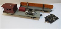 American Flyer 607 & 609 Train Cars & Switch OLD