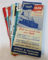 USA American Steamship Cruise Brochures Pamphlets