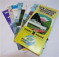 British Columbia Ferry & Cruise Ship Brochures