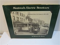 Montreal Electric Streetcars 1892-1959 Book HC
