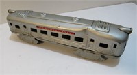 Vintage Pennsylvania Tin Friction Train Car Toy