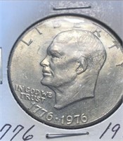 1976 Bicentennial Eisenhower Dollar