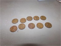 9-wheat pennies