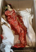 Nishi Porcelain Kabuki Doll, c. 1950s