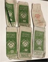 Lot of Vintage Shot Bags West Coast Curry Chilled