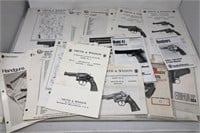 Lot of Vintage Handgun Ephemera Smith & Wesson