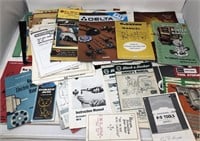 Lot of VTG Tool Catalogs Manuals Black & Decker