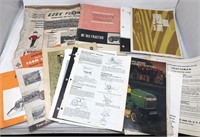 Lot of Vintage Manuals Lawn Mowers Tractors Farm