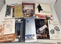 Lot of Vintage Tool Parts Manuals Catalog Magazine
