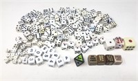 Mixed Lot of Playing Dice - Various size