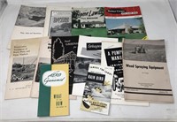 Lot of Vintage 1950s Agriculture & Lawn Care