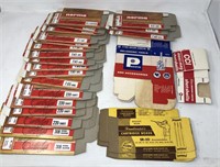 Lot of Vintage Empty Shell Cartridge Boxes Norma