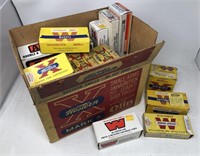 Lot of Vintage Winchester Ammo Empty Boxes