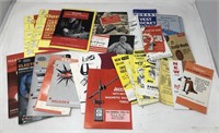 Lot of Vintage Tool Booklets Welding Stanley