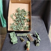 Plastic Army Men and Vehicles