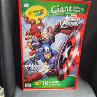 Avengers Giant Coloring Pages Book