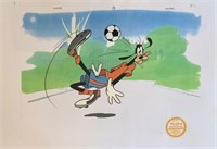 Disney Goofy Soccer Limited Edition Sericel Animat