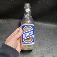 Mac's Soda Bottle Illinois