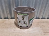 Gray Concrete Indoor Planter
