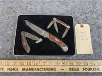 Winchester Engraved Knife Set