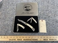 Engraved Winchester Knife Set