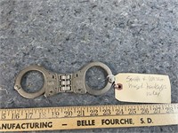 Smith & Wesson Hinged Handcuffs--No Key