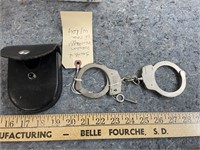 Smith & Wesson Handcuffs in Case w/ Key