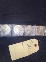 2007 Set Liberty Silver Dollars