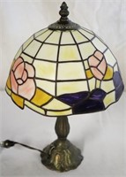 Stained Glass Style Acrylic Lamp - Works