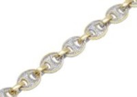 $ 11,680 4.50 Ct Diamond Mariner Link  Bracelet