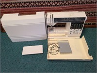 Elna 9000 Computer Sewing Machine with Foot Pedal