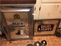 Bud Light & Black & White Mirrors