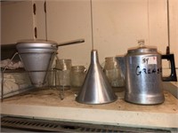 Strainer ~ Funnel & Cofffee Pot