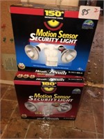 (2) Motion Security Lights