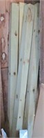 4 treated 4"x4" posts, 6' long