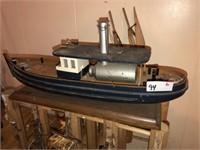 (6) Small Wood Boats