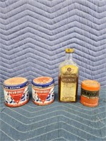 Vintage product containers